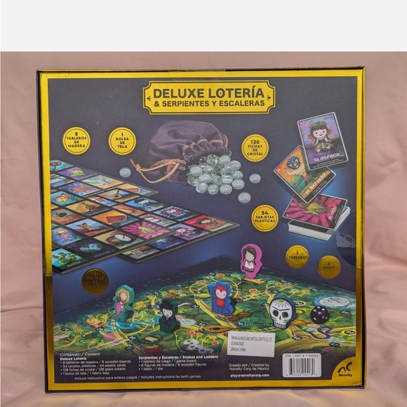 Deluxe Loteria & Serpentes y Escaleras - Picture 2 of 5